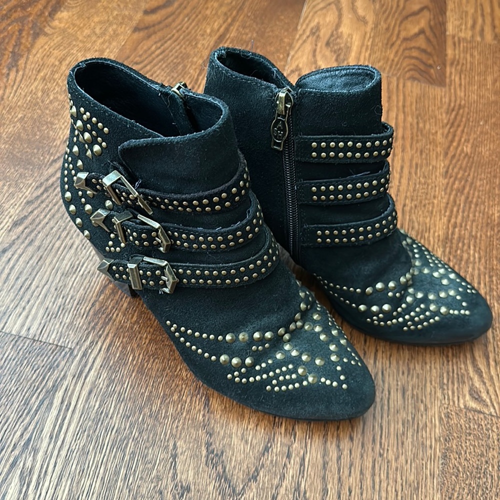 Ash Joyce Brass Studded Boots